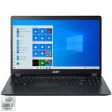 Laptop Acer Aspire 3 A315-56 cu procesor Intel® Core™ i3-1005G1 pana la 3.40 GHz, 15.6", Full HD, 8GB, 256GB SSD, Intel UHD Graphics, Windows 10 Home S, Black