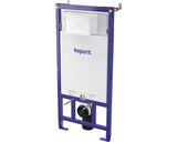 Rezervor WC incastrat VEPORIT ICUBOX, cu cadru de instalare & compartiment pastile odorizante, 2,5 - 9 l, 51x112 cm