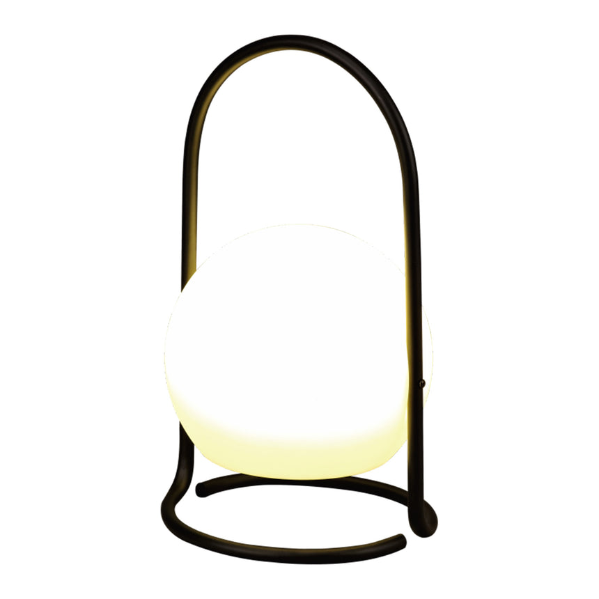 Lampa Klausen, Round, Alb/Negru, 1 x 1.2 W, LED