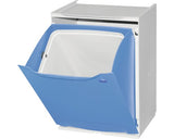 Cos de Gunoi Modular ArtPlast Eco-Logico 35x30x49 cm, Albastru, Pentru Deseuri din Hartie si Carton