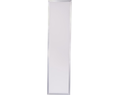 Panou Cu Led Integrat Novelite 48w 3360 Lumeni 29, 5x119, 5cm, Montaj Incastrat, Lumina Calda, Culoare Aluminiu