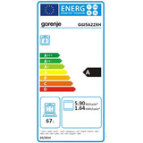 Aragaz GORENJE GGI5A22XH, 4 arzatoare, gaz, L 50 cm, Inox