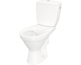 Vas WC Cersanit Cersania Include Rezervor si Capac WC, Evacuare Orizontala, Alb