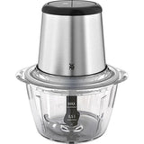 Mini tocator WMF Kult X 416590011, 1l, 320W, 2 trepte viteza, Argintiu