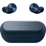 Casti In-Ear Technics EAH-AZ60M2EA, True Wireless, Hybrid Noise Cancelling, Multipoint, Alexa built-in, JustMyVoice, Autononie 25 ore, Driver 8 mm, Albastru