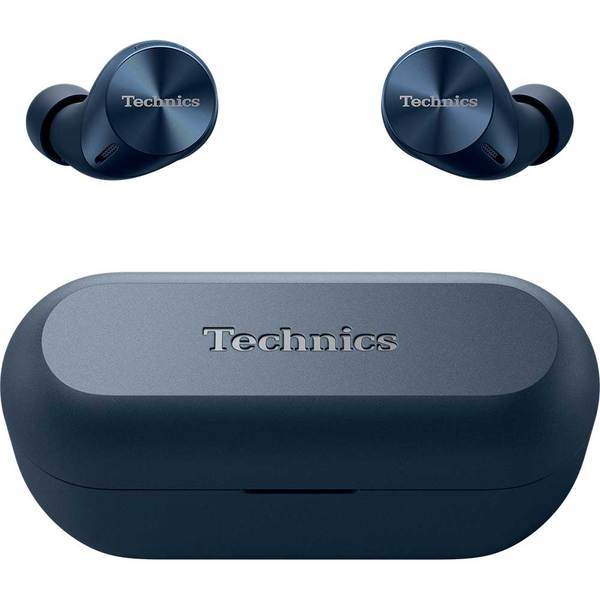 Casti In-Ear Technics EAH-AZ60M2EA, True Wireless, Hybrid Noise Cancelling, Multipoint, Alexa built-in, JustMyVoice, Autononie 25 ore, Driver 8 mm, Albastru