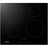 Plita incorporabila Samsung NZ64F3NM1AB/UR, Inductie, 4 zone de gatit, Power Boost, Indicator caldura reziduala, Control tactil, 60 cm, Negru
