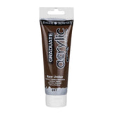Culoare acrilica Graduate Daler Rowney - Raw Umber - 120 ml