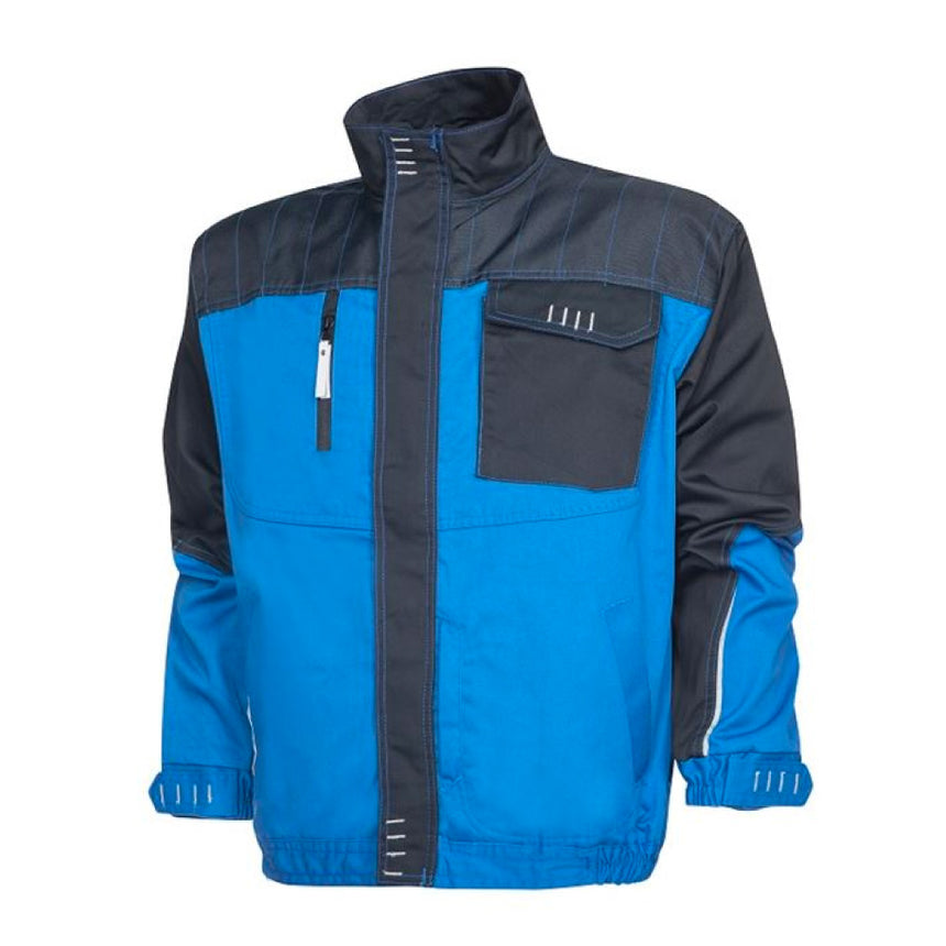 Jacheta de lucru 4TECH, culoare albastru - negru, marimea 52