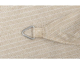 Copertina Triunghiulara 135 G/m² Bej 360x360x360 Cm