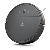Robot de aspirare ELECTROLUX Hygienic Seria 600 ER61UW1DG, 14,4V , 2,6 Ah, functie mopping, autonomie pana la 120 min, control prin wifi & app Electrolux, 3 trepte viteza, giroscop & camera, compartiment praf: 0,22 litri, Bluetooth, timer, 72 dB, gri
