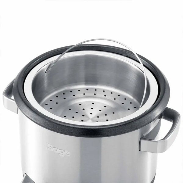 Oala sub Presiune Electrica SAGE BRC600, 3.7l, 760W, Argintiu-Negru
