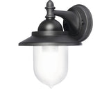 Aplica In Jos Sevilla E27 Max. 1x60w, Pentru Exterior Ip44, Negru