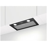 Hota incorporabila Electrolux CFG516R, Putere de absorbtie 600 mc/h, Conectivitate plita, 1 motor, Control electronic, 54 cm, Negru