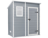 Magazie Gradina Keter Manor 6x4 Cu Podea 175x103 Cm Gri