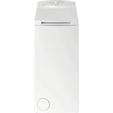 Masina de spalat rufe cu incarcare verticala Whirlpool TDLR 6040L EU/N, 6kg, 1000 rpm, Clasa C, Display LED, Tehnologia Al 6-lea Simt, Alb