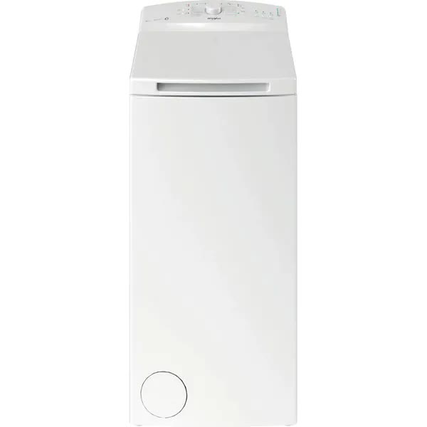 Masina de spalat rufe cu incarcare verticala Whirlpool TDLR 6040L EU/N, 6kg, 1000 rpm, Clasa C, Display LED, Tehnologia Al 6-lea Simt, Alb