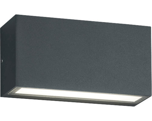 Aplica Sus/jos Cu Led Integrat Trent 9w 1100 Lumeni, Pentru Exterior Ip65, Antracit