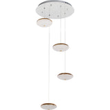 Candelabru Klausen, Nemesis 4, Crom, KL 6706, LED inclus