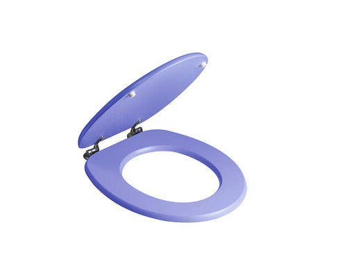 Capac WC universal Savini, inchidere simpla, 37,5x44,3 cm, lila