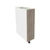 Corp Baza Jolly haaus Karo, Stejar Sonoma Inchis/Alb, 20 x 50 x 80 cm