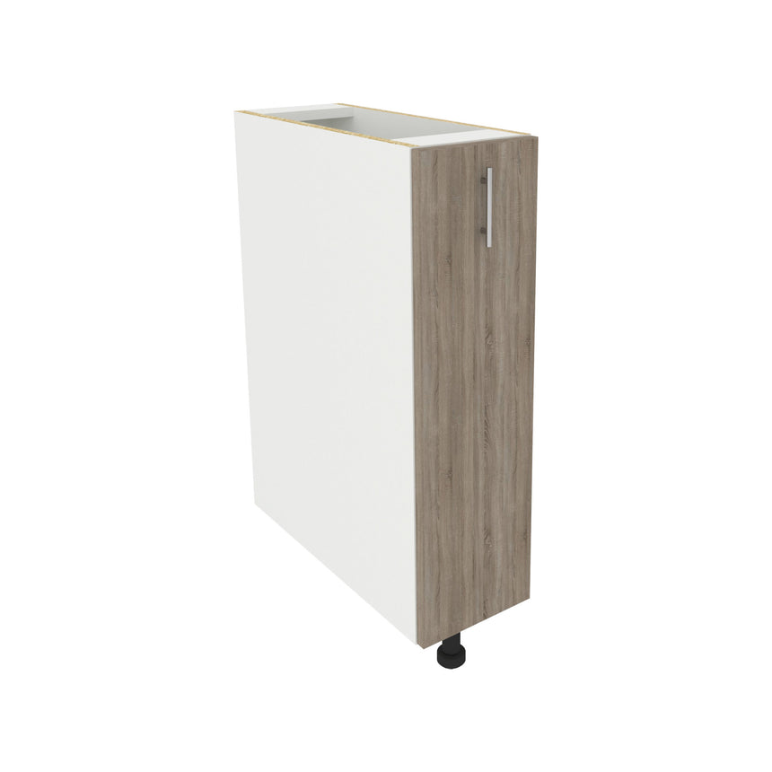Corp Baza Jolly haaus Karo, Stejar Sonoma Inchis/Alb, 20 x 50 x 80 cm