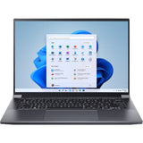 Laptop ACER Swift X SFX14-71G-792S, Intel Core i7-13700H pana la 5GHz, 14.5" WQXGA, 16GB, SSD 1TB, NVIDIA GeForce RTX 3050 6GB, Windows 11 Home, Gri