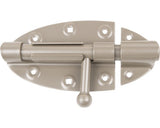 Zavor Metalic Universal Alberts Duravis 112x72 Mm, Blocare Prin Rabatare, Otel Zincat Maro Deschis