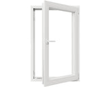 Fereastra PVC Termopan 4 Camere 72x116 cm Alba Dreapta Deschidere Simpla