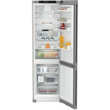 Combina frigorifica Liebherr CNsfd 5723, 371 l, NoFrost, EasyFresh, DuoCooling, EasyTwist-Ice, BluPerformance, Clasa D, 201.5 cm, Inox