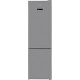 Combina frigorifica Arctic AK60406E40NFMT, 362 l, Full NoFrost, Blue tech, Air Flow Dual Tech, Fast Freeze Zone, Display LCD, Clasa E, H 202 cm, Argintiu