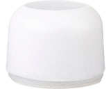 Opritor De Usa Fix Cu Prindere In Podea Ø30x23mm Plastic, Alb