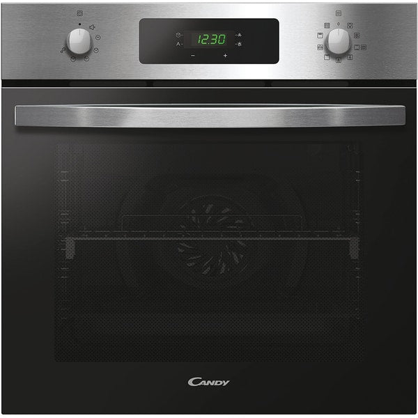 Cuptor incorporabil Candy FIDCP X696 , Electric, 70 l, Autocuratare pirolitica, Gril, Timer electronic, Clasa A, Inox