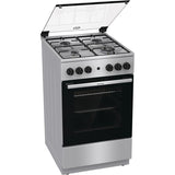 Aragaz GORENJE GGI5A20XJ, 4 arzatoare, Gaz, L 50 cm, Grill, Rotisor, Inox