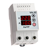 Releu de protectie tensiune-amperaj VA-32A