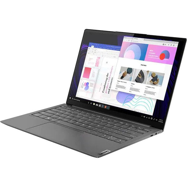 Laptop LENOVO Yoga Slim 7 13ACN5, AMD Ryzen 7 5800U pana 4.4GHz, 13.3" QHD, 16GB, SSD 1TB, AMD Radeon Graphics, Windows 11 Home, Iron Grey