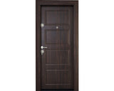 Usa de Intrare Metalica Pentru Interior Modern 319 Nuc ST019 88x201 cm Dreapta
