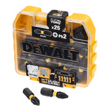 Set Varfuri surubelnita EXTREME IMPACT, Dewalt, Otel, Negru, PH2/25 mm, 25 buc