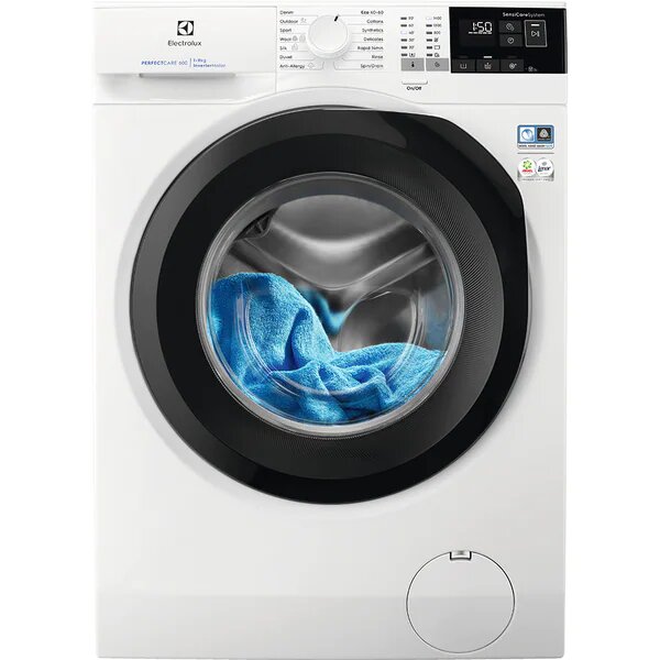 Masina de Spalat Rufe Frontala ELECTROLUX PerfectCare600 EW6FN449S, 9 kg, 1400rpm, Clasa C, Alb