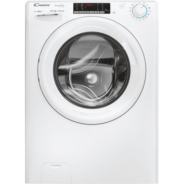 Masina de spalat, Candy CO4 274TWM6/1-S, 7 kg, Wi-Fi, Ecran tactil, Clasa energetica A, Alb