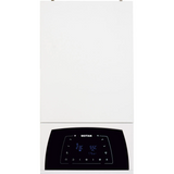 Centrala termica in condensare Motan Condens Plus 100 C38GC25V1, 25 kw, schimbator principal inox, schimbator secundar supradimensionat, raport de modulare 1:10, grup hidraulic din bronz, fara kit de evacuare