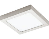 Plafoniera Eglo Crosslink 15, 6w 2000 Lumeni, Lumina Rgbw, 225x225 Mm, Nichel Mat
