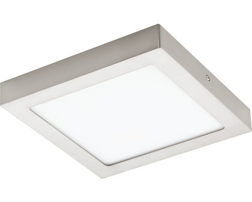 Plafoniera Eglo Crosslink 15, 6w 2000 Lumeni, Lumina Rgbw, 225x225 Mm, Nichel Mat