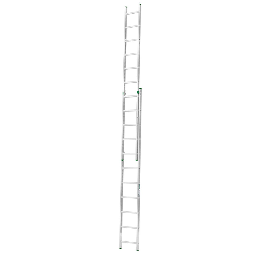 Scara cu 2 tronsoane culisanta Alverosal 11 trepte Eurostyl, 5.12 m