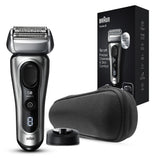 Aparat de ras electric Braun Series 8 8417S Wet&Dry, AutoSense, Cu lame oscilante, SensoFlex, Negru