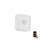 Senzor de miscare exterior fara fir, Eglo, Plastic, Alb