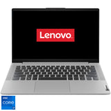 Laptop ultraportabil Lenovo IdeaPad 5 14ITL05 cu procesor Intel® Core™ i7-1165G7 pana la 4.70 GHz , 14", Full HD, IPS, 16GB, 512GB SSD, Intel Iris Xe Graphics, No OS, Platinum Grey