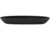 Farfurie Ovala Ecopots Sofia Plastic 25, 6x11, 7x3 Cm Gri Inchis