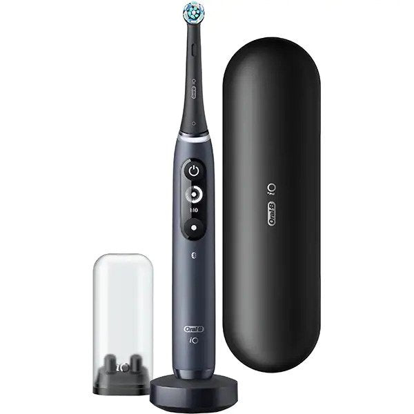 Periuta de dinti electrica ORAL-B iO 7, Bluetooth, Curatare 3D, 5 programe, 1 capat, Negru
