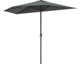Umbrela Soluna Bordeaux Ø 270 Cm H 229 Cm 180 G/mp Gri Inchis